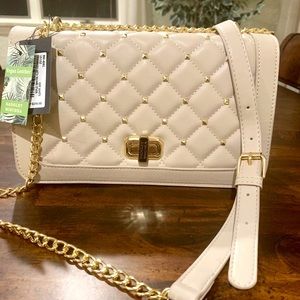 ♥️ ✨ HP ✨ NWT Cream Badgley Mischka Crossbody